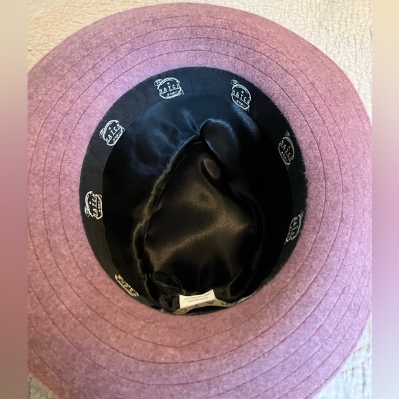 Purple wool hat - Picture 3 of 4